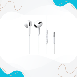 BASEUS ENCOK H17 NGCR020002 KABLOLU KULAK İÇİ KULAKLIK BEYAZ