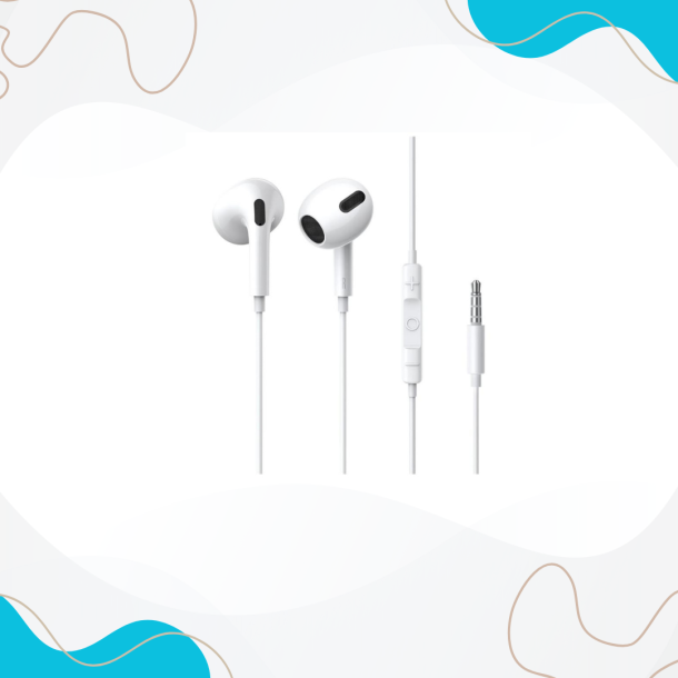 BASEUS ENCOK H17 NGCR020002 KABLOLU KULAK İÇİ KULAKLIK BEYAZ