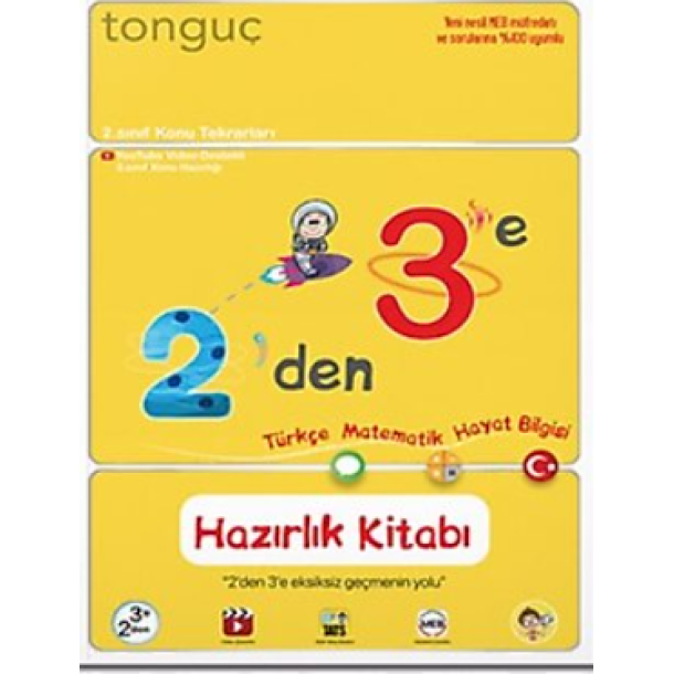 2'den 3'e Hazırlık Kitabı Tonguç Akademi